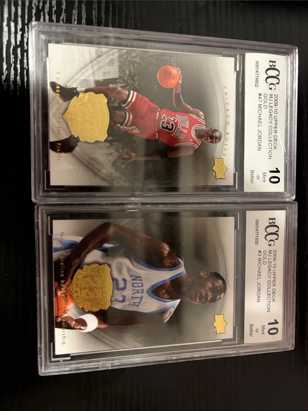 Upper Deck Michael Jordan Trading Card - Red